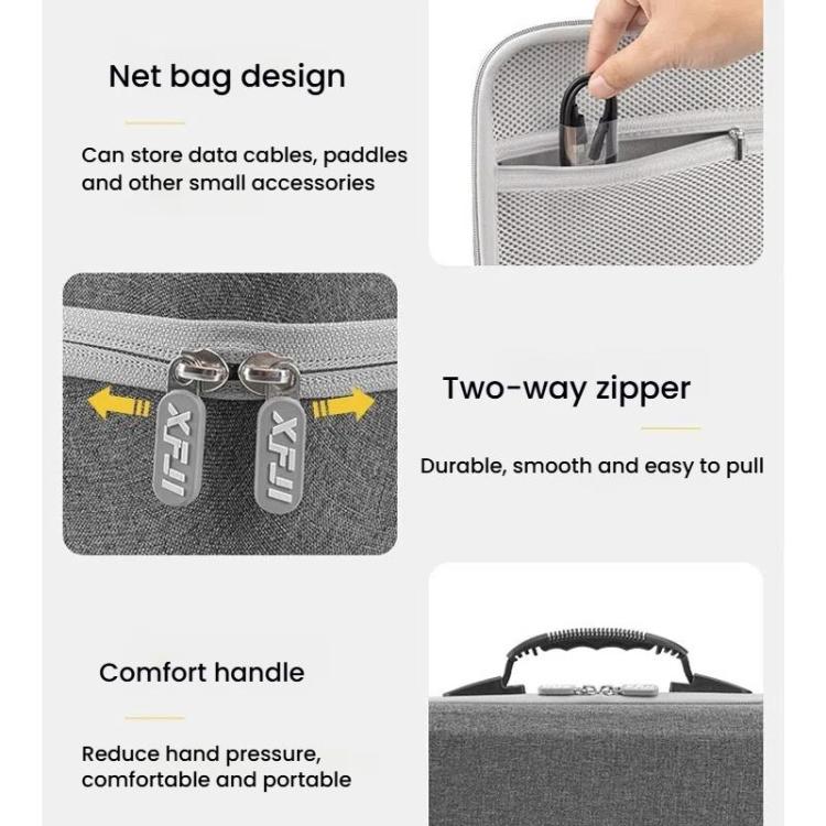 Bolsa de almacenamiento portátil, bolso de hombro de mano para DJI Flip (gris) — imagen 9