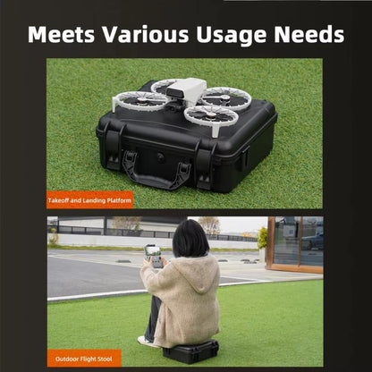 Estuche impermeable a prueba de explosiones, bolso bandolera para DJI Flip (negro) — imagen 11