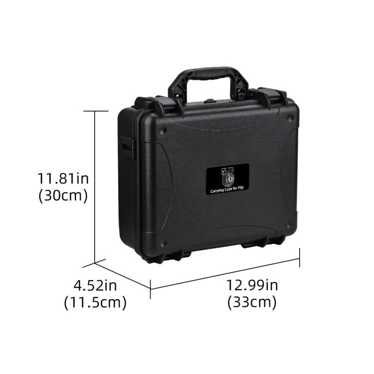 Estuche impermeable a prueba de explosiones, bolso bandolera para DJI Flip (negro) — imagen 3