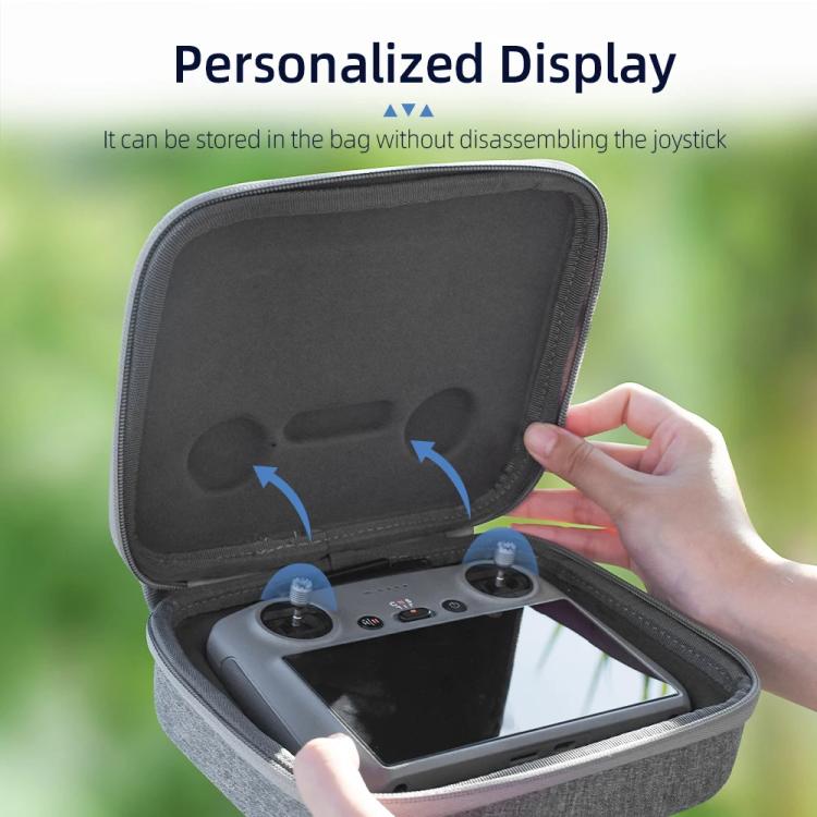 Bolsa organizadora portátil para dron BRDRC. Especificaciones: bolsa de host + bolsa RC-N1/2/3 para DJI Flip — imagen 8