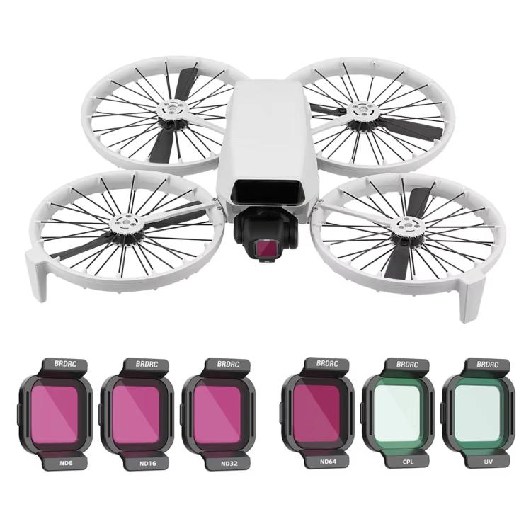 Filtros de lente BRDRC, accesorios de protección para lentes, estilo: CPL para DJI Flip — imagen 2