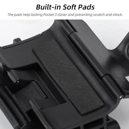 Base de soporte magnético ajustable con ángulo, accesorio multifuncional de escritorio para DJI Osmo Pocket 3 (negro) — imag…