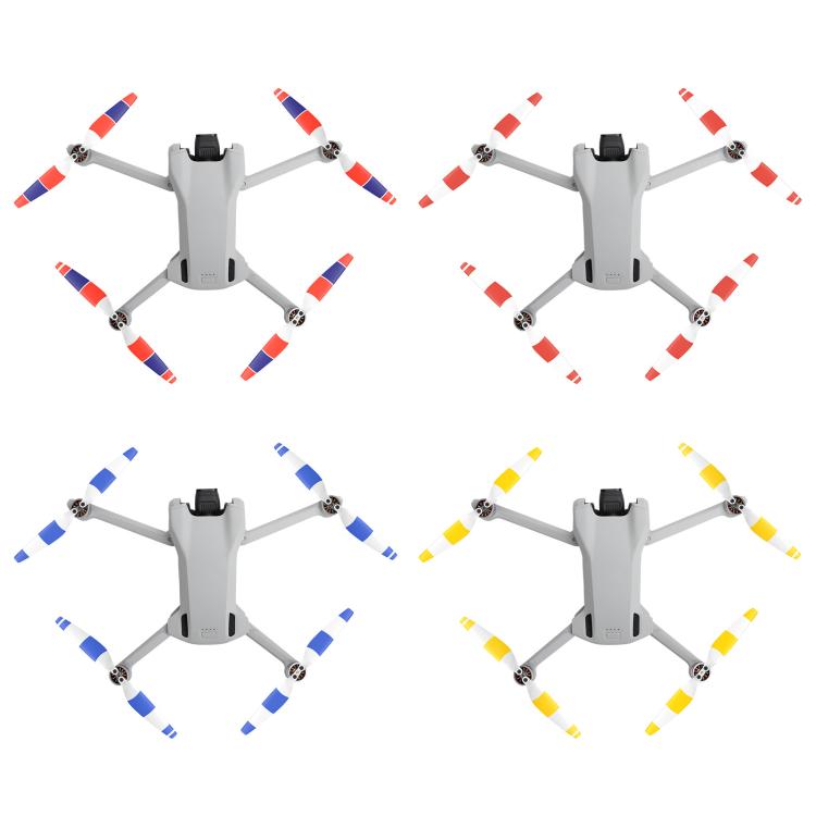 Juego de 8 hélices 6030F para dron, con alas silenciosas y destornilladores, color naranja para DJI Mini 3 — imagen 3