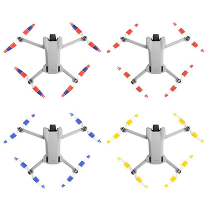 Juego de 8 hélices 6030F para dron, con alas silenciosas y destornilladores, color azul para DJI Mini 3 — imagen 3