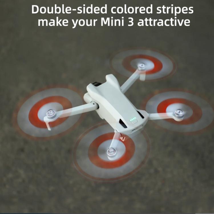 Juego de 8 hélices 6030F para dron, con alas silenciosas y destornilladores, color amarillo para DJI Mini 3 — imagen 5