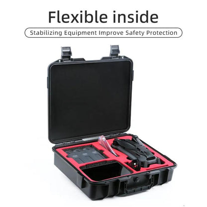Estuche a prueba de explosiones con correa para el hombro para DJI Mavic 4 Pro (patrón blanco) — imagen 5