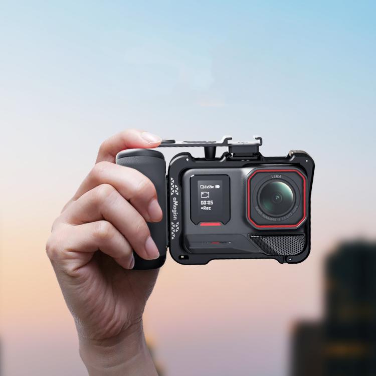 Kit de agarre aMagisn Xplorer para vlogging callejero, compatible con cámaras de acción Insta360, Action y GoPro Hero Serie