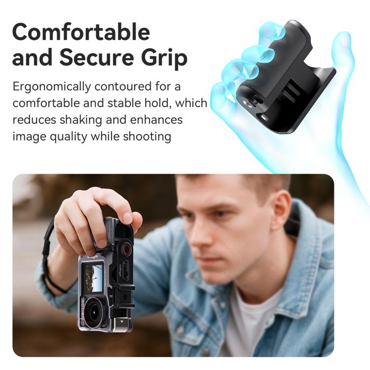 Kit de agarre aMagisn Xplorer para vlogging callejero, compatible con cámaras de acción Insta360, Action y GoPro Hero Serie…
