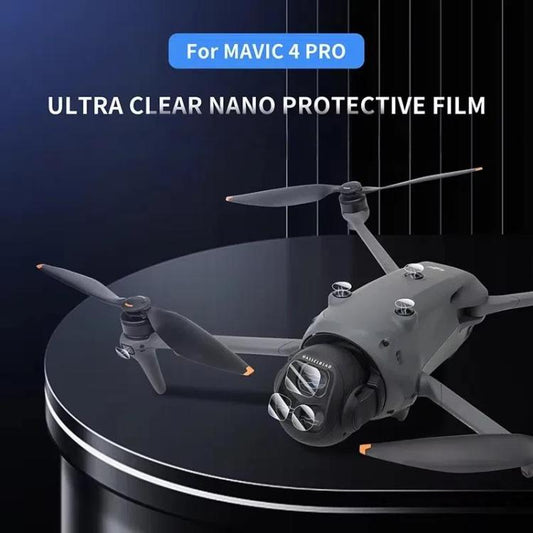 Mica protectora con nanorrevestimiento CQT para lentes y sensores de, con kit de soplador de Air caliente para DJI Mavic 4 P…