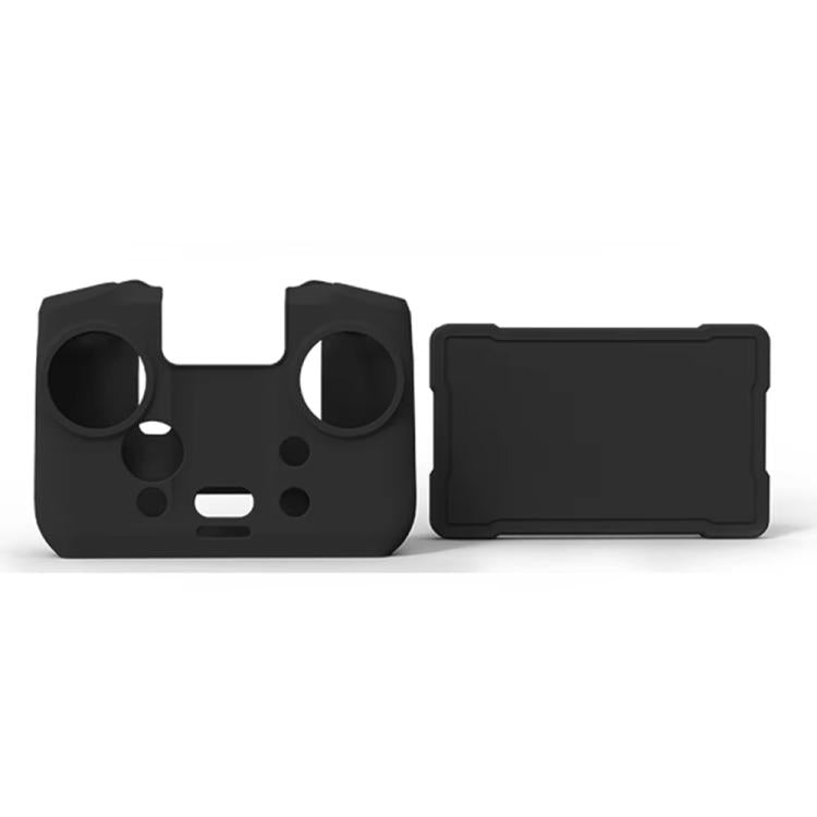 Funda de silicona para control remoto RC Pro 2, cubierta protectora de pantalla y cuerpo (negra)
