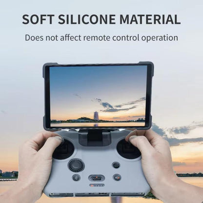 Funda de silicona para control remoto RC Pro 2, cubierta protectora de pantalla y cuerpo (negra) — imagen 3