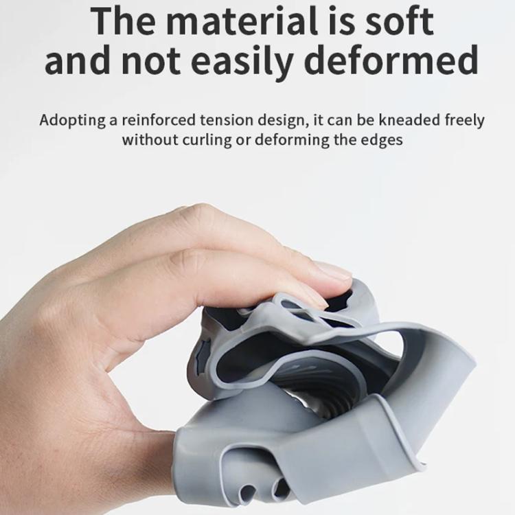 Funda de silicona para control remoto RC Pro 2, cubierta protectora de pantalla y cuerpo (negra) — imagen 8
