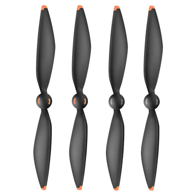 Hélices de repuesto RCSTQ de liberación rápida y bajo ruido para DJI Mavic 4 Pro (negro y naranja)