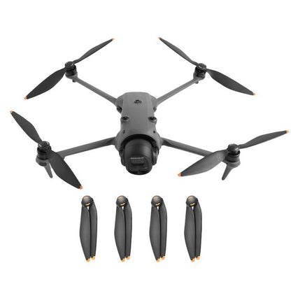 Hélices de repuesto RCSTQ de liberación rápida y bajo ruido para DJI Mavic 4 Pro (negro y naranja) — imagen 2