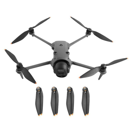 Hélices de repuesto RCSTQ de liberación rápida y bajo ruido para DJI Mavic 4 Pro (negro y naranja) — imagen 2