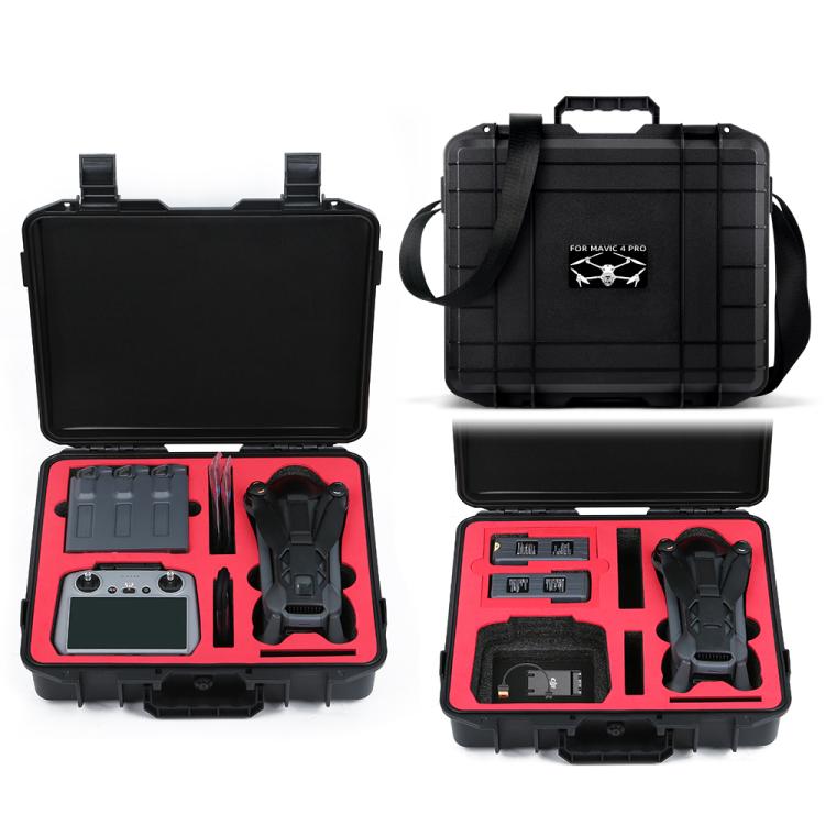 Estuche de EVA a prueba de explosiones para DJI Mavic 4 Pro (negro)