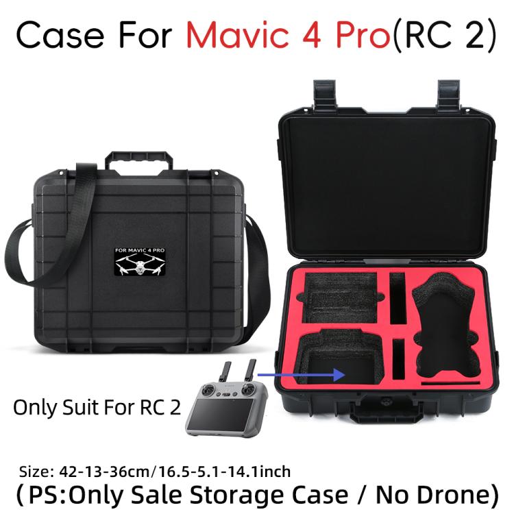 Estuche de EVA a prueba de explosiones para DJI Mavic 4 Pro (negro) — imagen 2