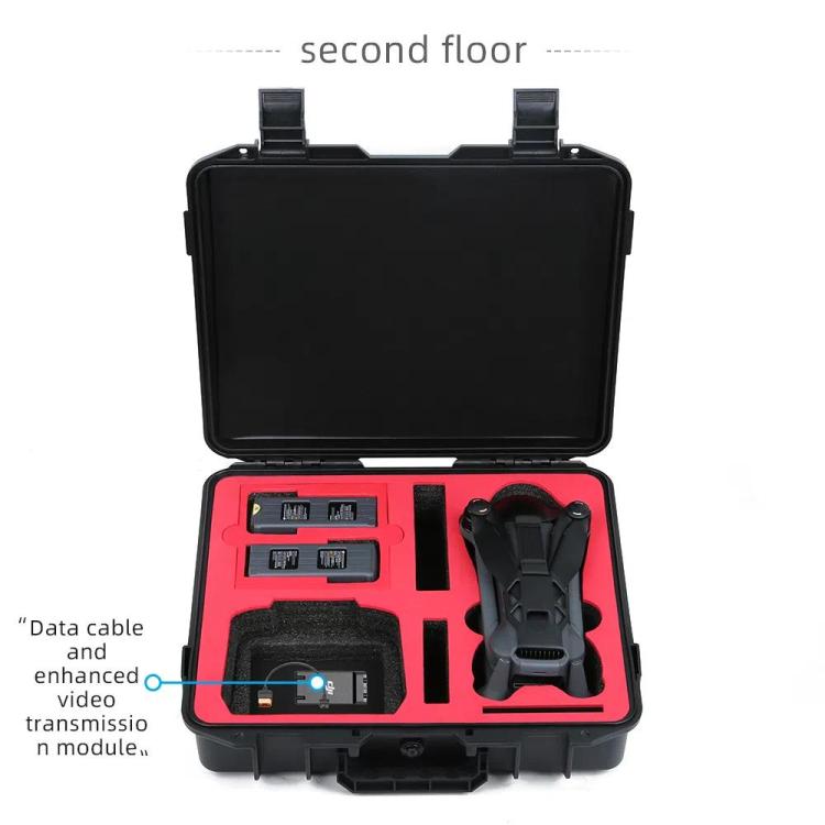 Estuche de EVA a prueba de explosiones para DJI Mavic 4 Pro (negro) — imagen 4