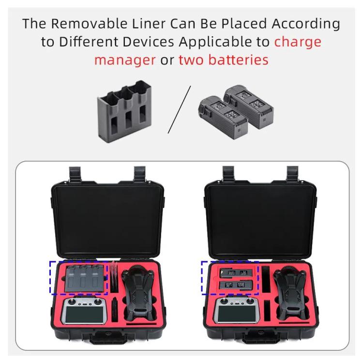 Estuche de EVA a prueba de explosiones para DJI Mavic 4 Pro (negro) — imagen 5