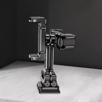 Soporte para teleprompter con dos soportes para teléfono y base Arca-Swiss, compatible con estabilizadores para transmisión……