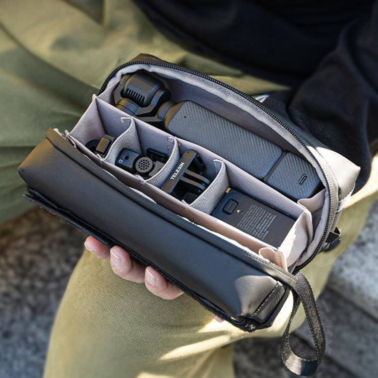 Estuche de transporte portátil Universal TELESIN para DJI Osmo Pocket 3 (negro) — imagen 2