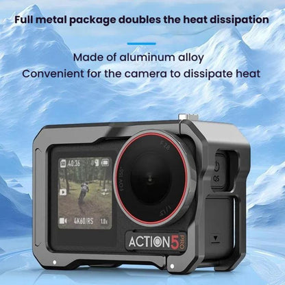 Jaula metálica para conejos HEPAIL AC70 para DJI Osmo Action 5 — imagen 3
