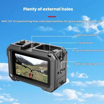Jaula metálica para conejos HEPAIL AC70 para DJI Osmo Action 5 — imagen 4