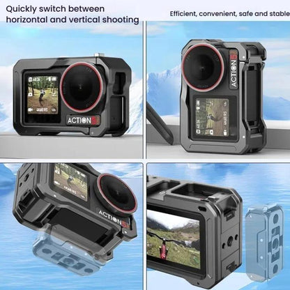Jaula metálica para conejos HEPAIL AC70 para DJI Osmo Action 5 — imagen 7