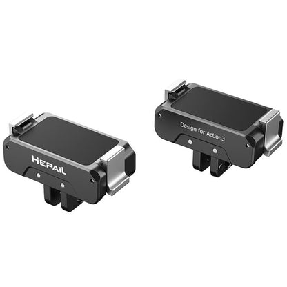 3 HEPAIL AC-17 Liberación rápida magnética de metal para DJI Osmo Action 4 — imagen 3