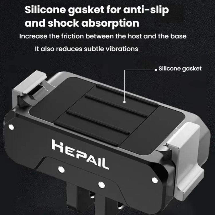 3 HEPAIL AC-17 Liberación rápida magnética de metal para DJI Osmo Action 4 — imagen 7