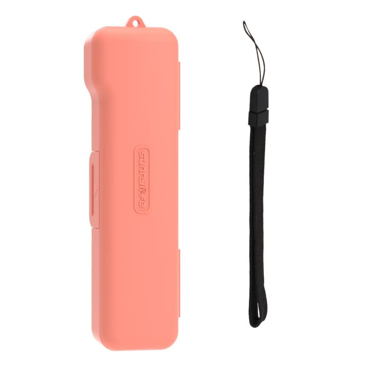 Estuche protector a prueba de golpes, con capacidad para guardar accesorios de filtro para DJI Osmo Pocket 3 (rosa)