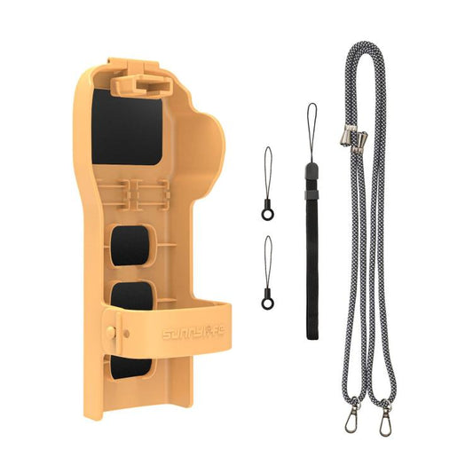 Funda protectora, carcasa superior con filtro y estuche protector para DJI Osmo Pocket 3 (naranja)