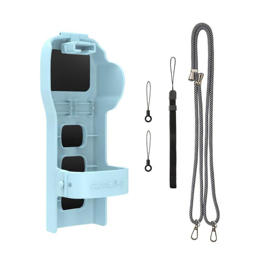 Funda protectora, carcasa de filtro, tapa superior, estuche protector para DJI Osmo Pocket 3 (azul)