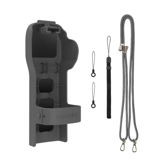 Funda protectora, carcasa superior, filtro y estuche protector para DJI Osmo Pocket 3 (gris)