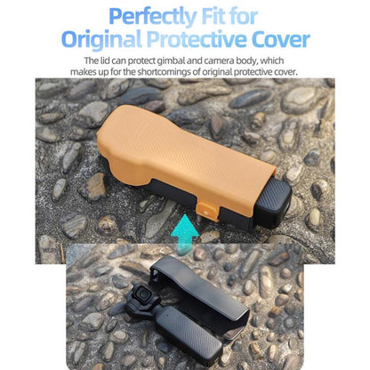 Funda protectora, carcasa superior con filtro y estuche protector para DJI Osmo Pocket 3 (naranja) — imagen 4