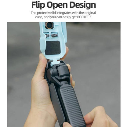 Funda protectora, carcasa de filtro, tapa superior, estuche protector para DJI Osmo Pocket 3 (azul) — imagen 6