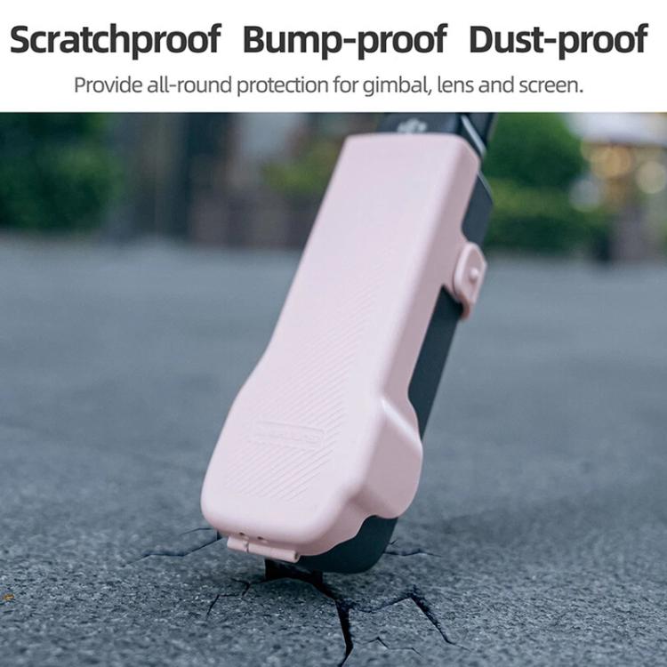 Funda protectora, carcasa superior con filtro y estuche protector para DJI Osmo Pocket 3 (rosa) — imagen 8