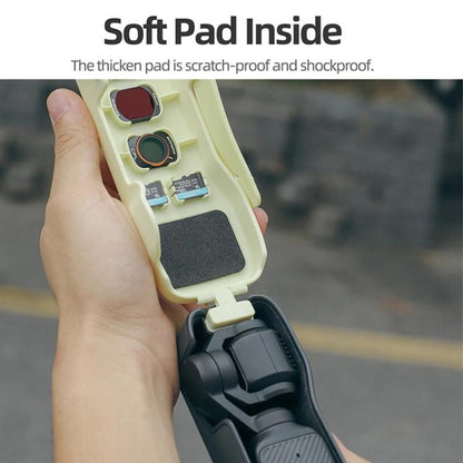 Funda protectora, carcasa de filtro, tapa superior, estuche protector para DJI Osmo Pocket 3 (azul) — imagen 9
