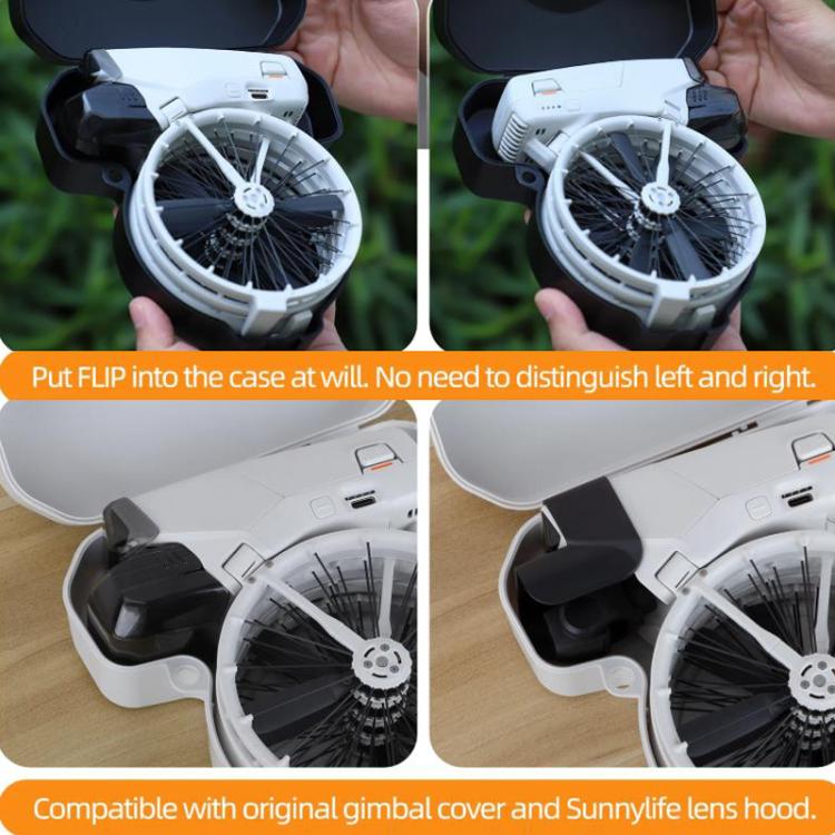 Bolsa bandolera a prueba de golpes para DJI Flip (naranja) — imagen 4