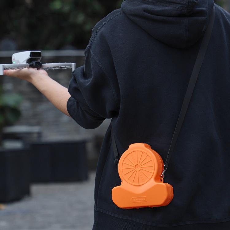 Bolsa bandolera a prueba de golpes para DJI Flip (naranja) — imagen 7