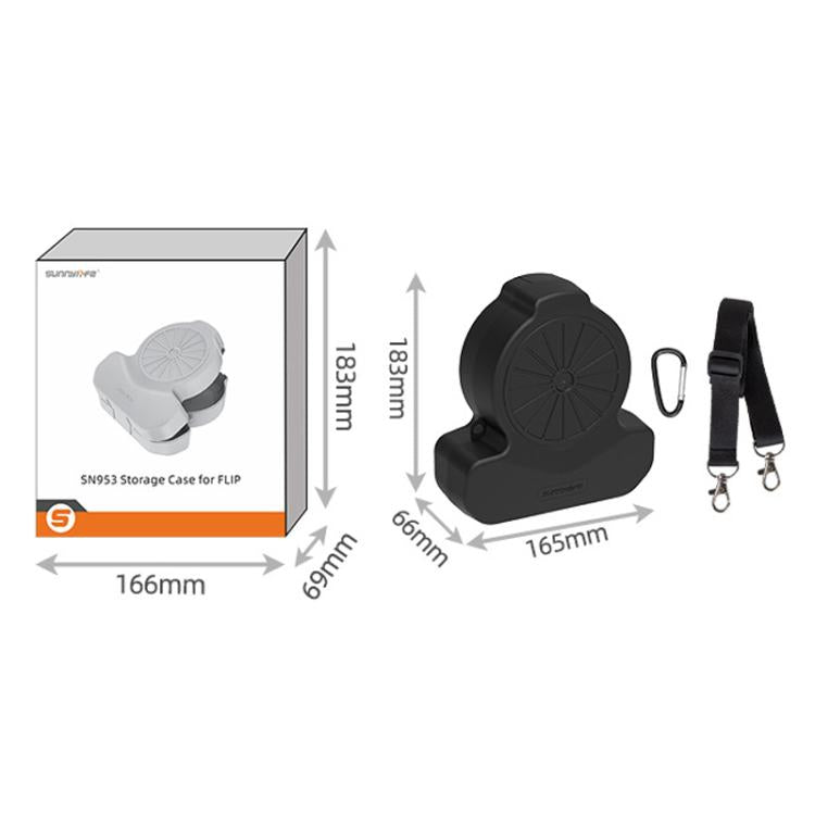 Bolsa bandolera a prueba de golpes para DJI Flip (gris) — imagen 9