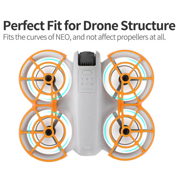 Cubierta protectora para pala de paleta Sunnylife NE-KC863 con anillo anticolisión para DJI Neo (gris) — imagen 4