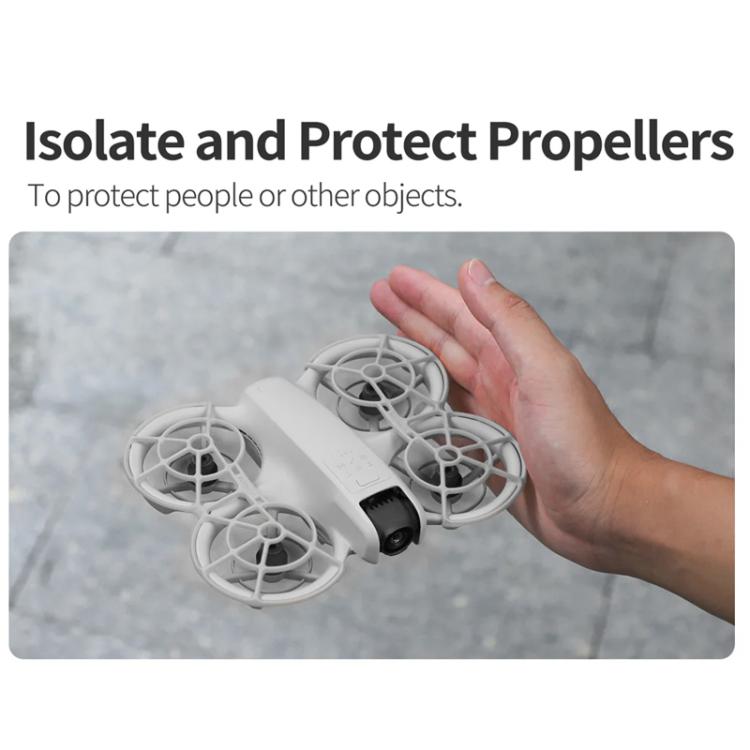 Cubierta protectora para pala de paleta Sunnylife NE-KC863 con anillo anticolisión para DJI Neo (naranja) — imagen 5