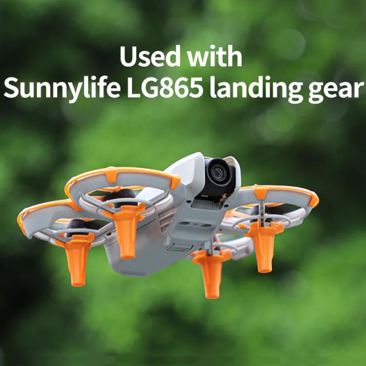 Cubierta protectora para pala de paleta Sunnylife NE-KC863 con anillo anticolisión para DJI Neo (negro) — imagen 7