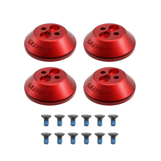 Cubierta antipolvo para motor de Sunnylife AT2-MD787, de aleación de aluminio para DJI Avata 2 (roja)