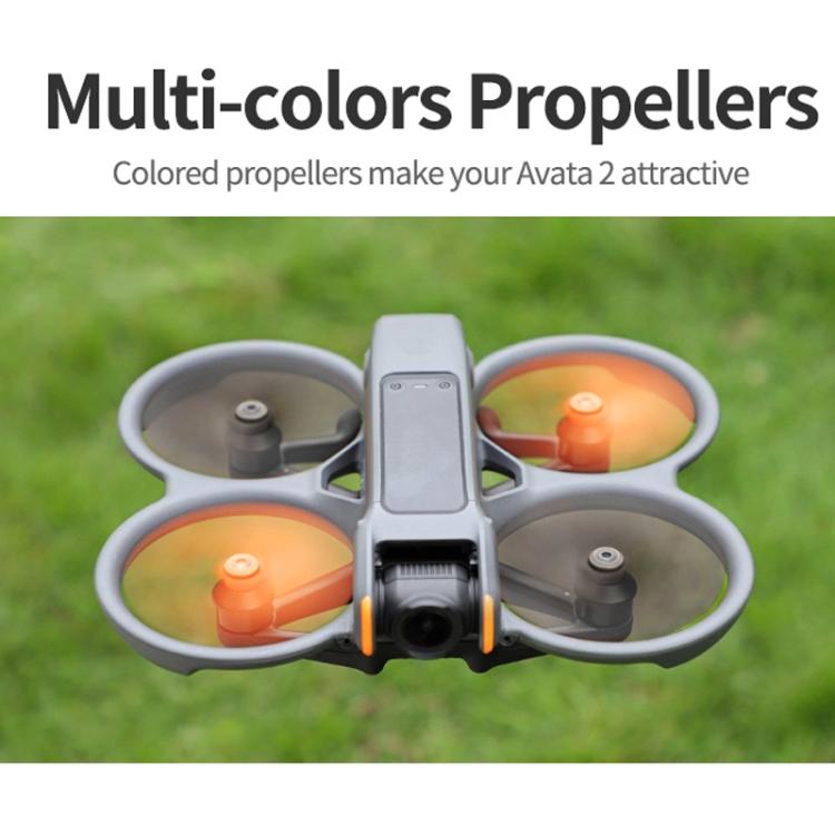 Hélices de 2 pares (naranja) para DJI Avata 2 — imagen 6