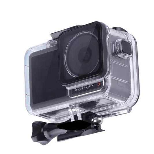 Estuche impermeable, pantalla táctil subacuática de 5 m para DJI Osmo Action 3 (transparente) — imagen 2