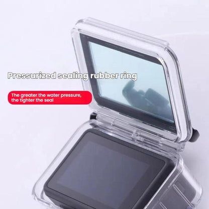 Estuche impermeable, pantalla táctil subacuática de 5 m para DJI Osmo Action 3 (transparente) — imagen 4