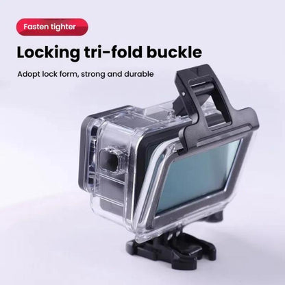 Estuche impermeable, pantalla táctil subacuática de 5 m para DJI Osmo Action 3 (transparente) — imagen 5
