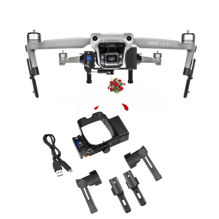 Lanzador recargable con sistema de lanzamiento aéreo YX para dron, carga de 500 g para DJI Mavic Air 2